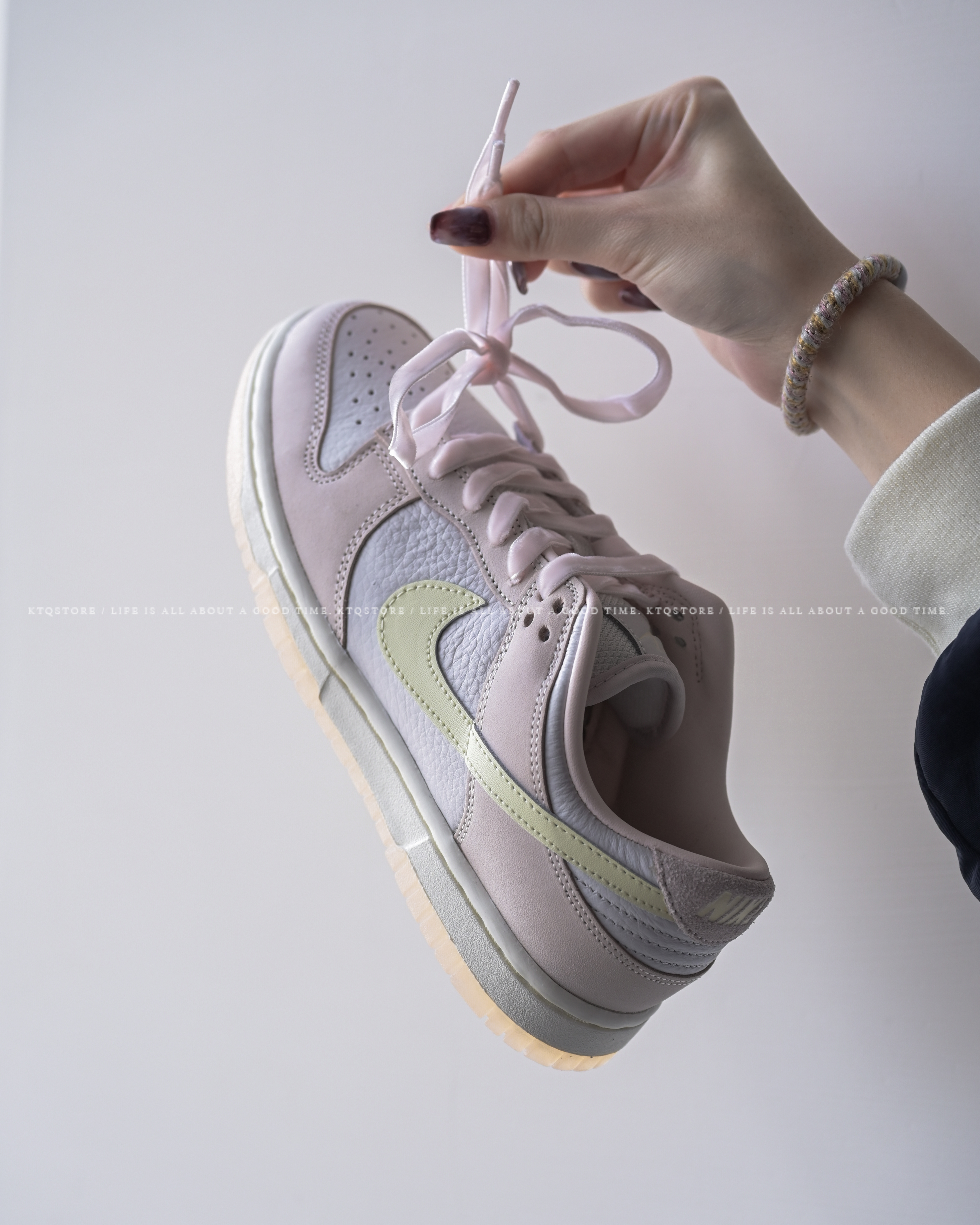 KTQ STORE ‧ Nike Dunk Low Premium "Light Soft Pink" 淺粉蝴蝶結 FB7910-601