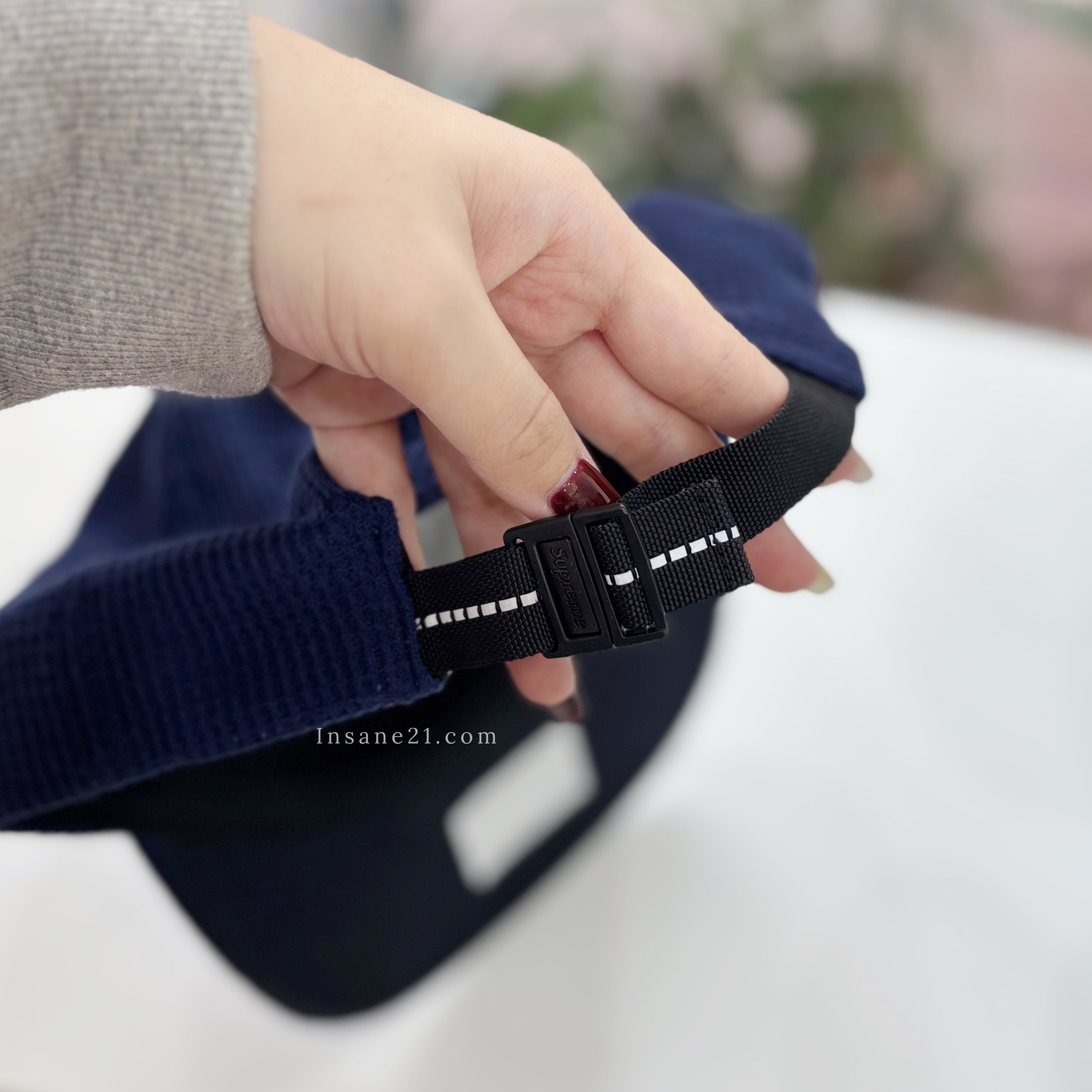 SUPREME x POLARTEC CAP 藍色老帽 軟帽 五分割 帽子