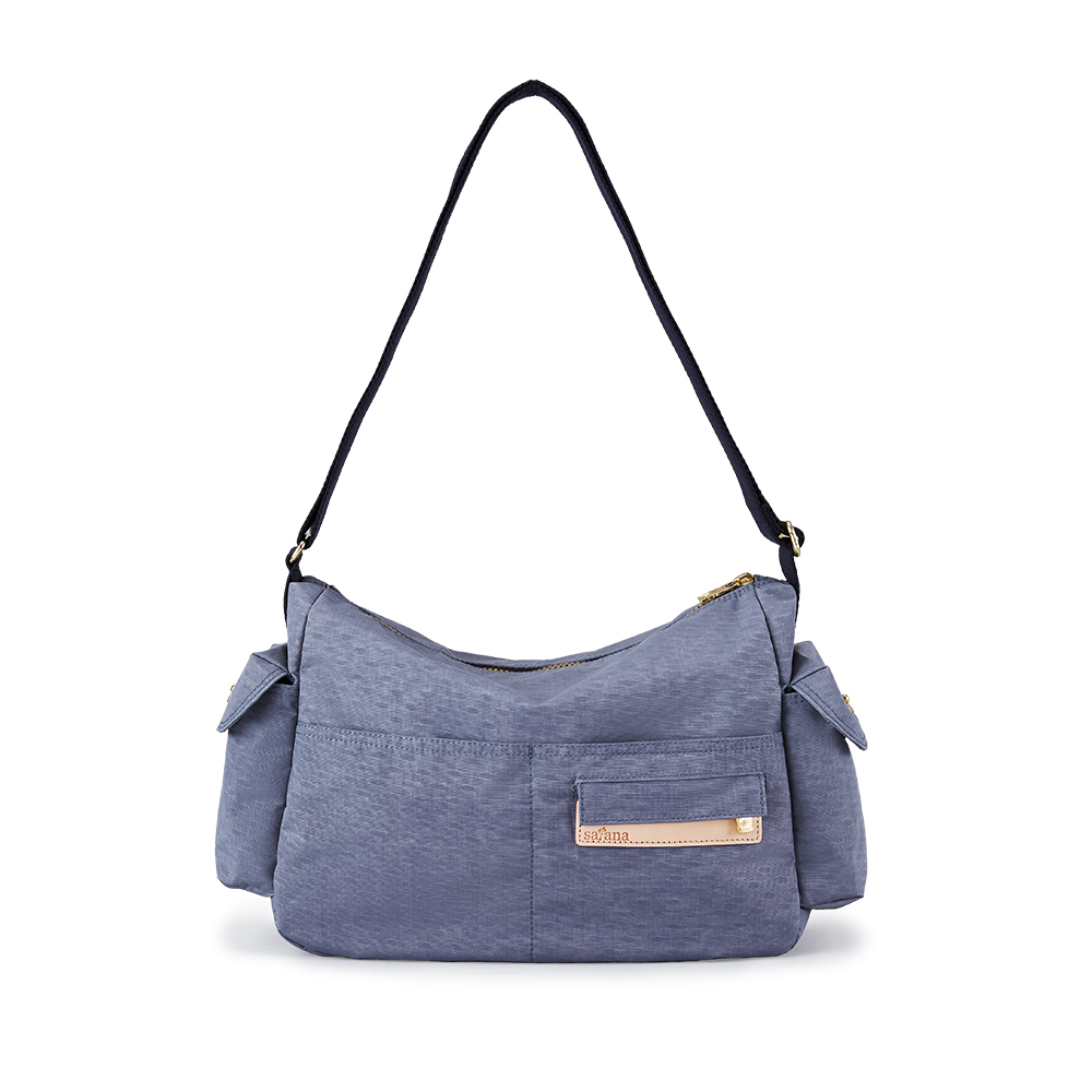 Soldier 輕盈通勤斜背包-靜謐灰