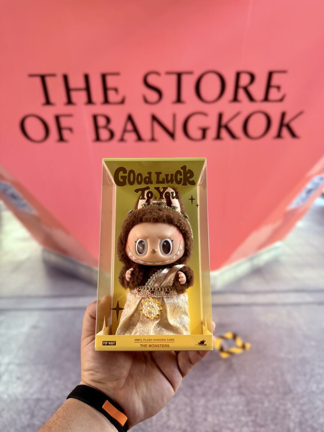 POPMART 泡泡瑪特 Labubu 泰國限定 糖膠毛絨鑰匙圈 吊飾 毛絨公仔 吊卡/預購