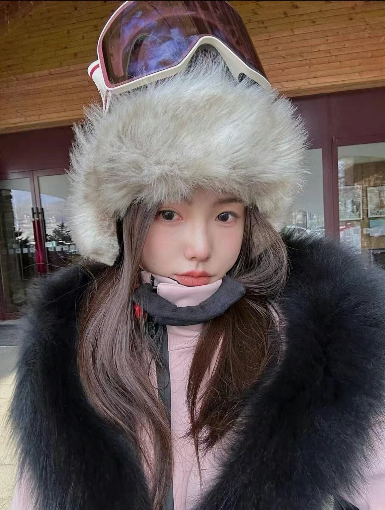 Chloe滑雪鏡 超級好看 性價比最少女的大牌滑雪鏡 -T