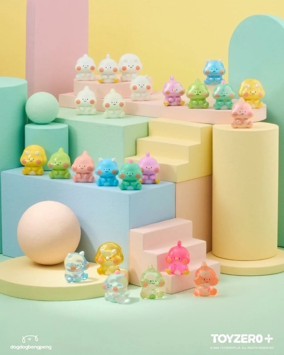 狗狗的小跳步，繪蹦砰！｜盲袋｜萌粒小恐龍