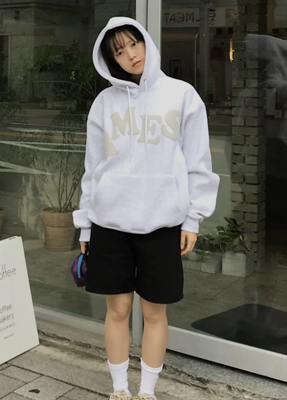 韓國連線🇰🇷 AMES 大Logo帽T 長袖 5色/預購