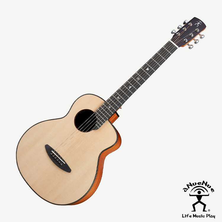 aNueNue MTL Clint 聯名系列 36吋 雲杉木 面單 旅行吉他 贈貼紙組