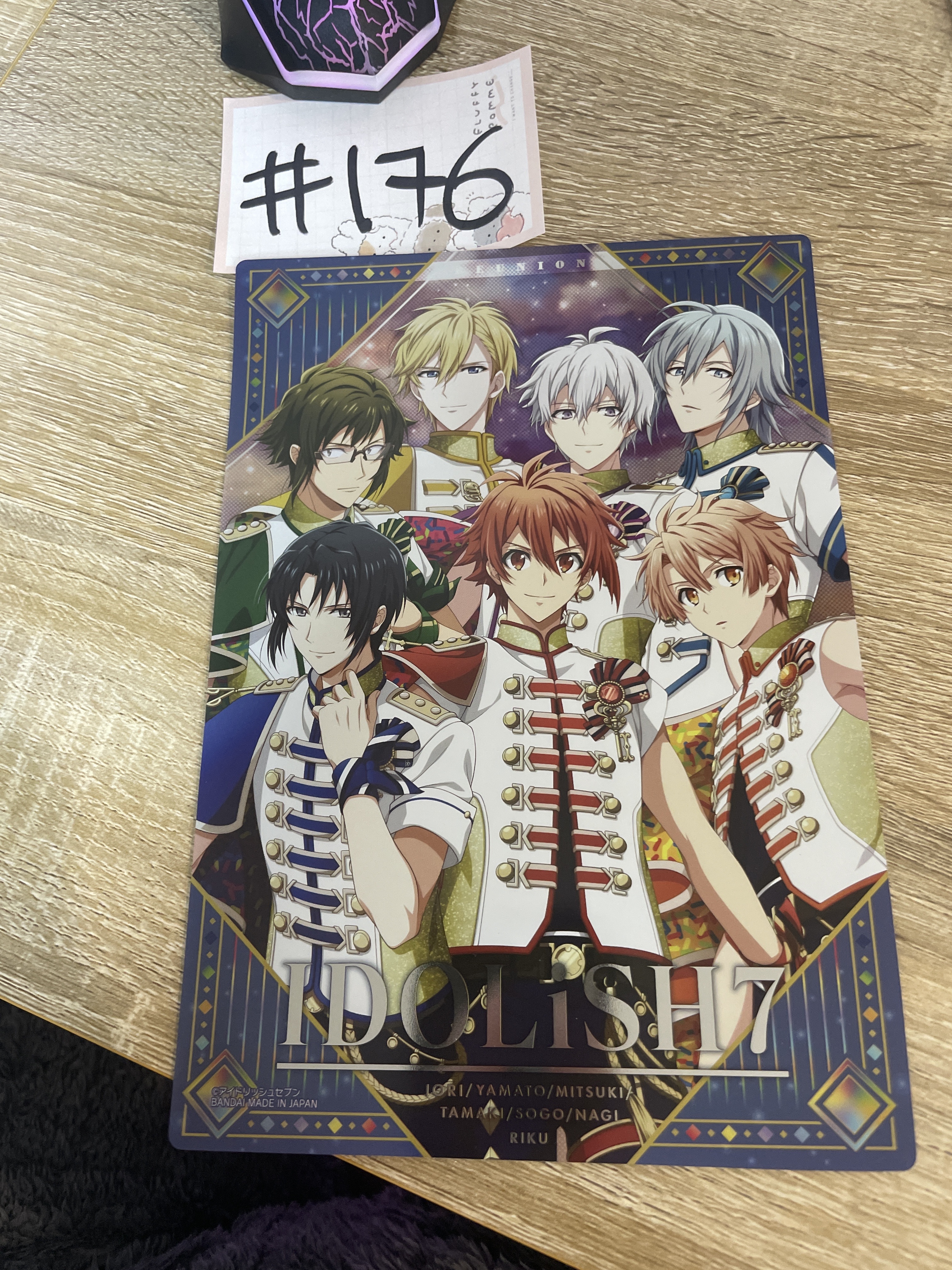 I7  IDOLISH7   膠卡#176