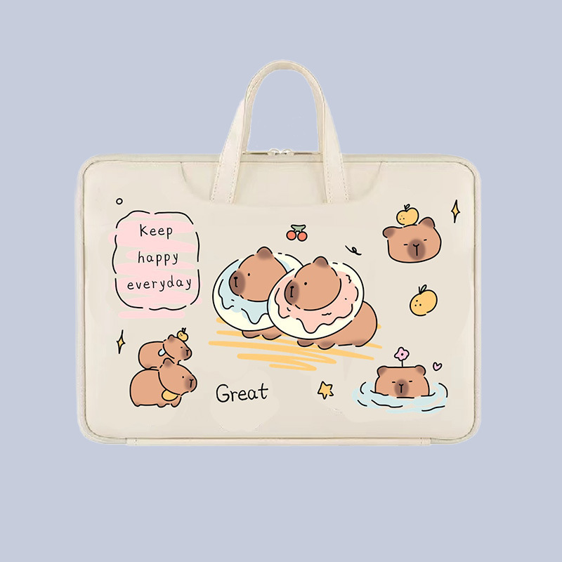《5495》滿版卡通圖案手提電腦包