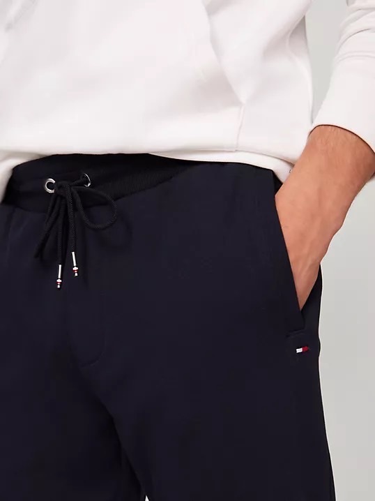 Tommy Hilfiger 小國旗 素面 長褲 縮口褲 棉褲