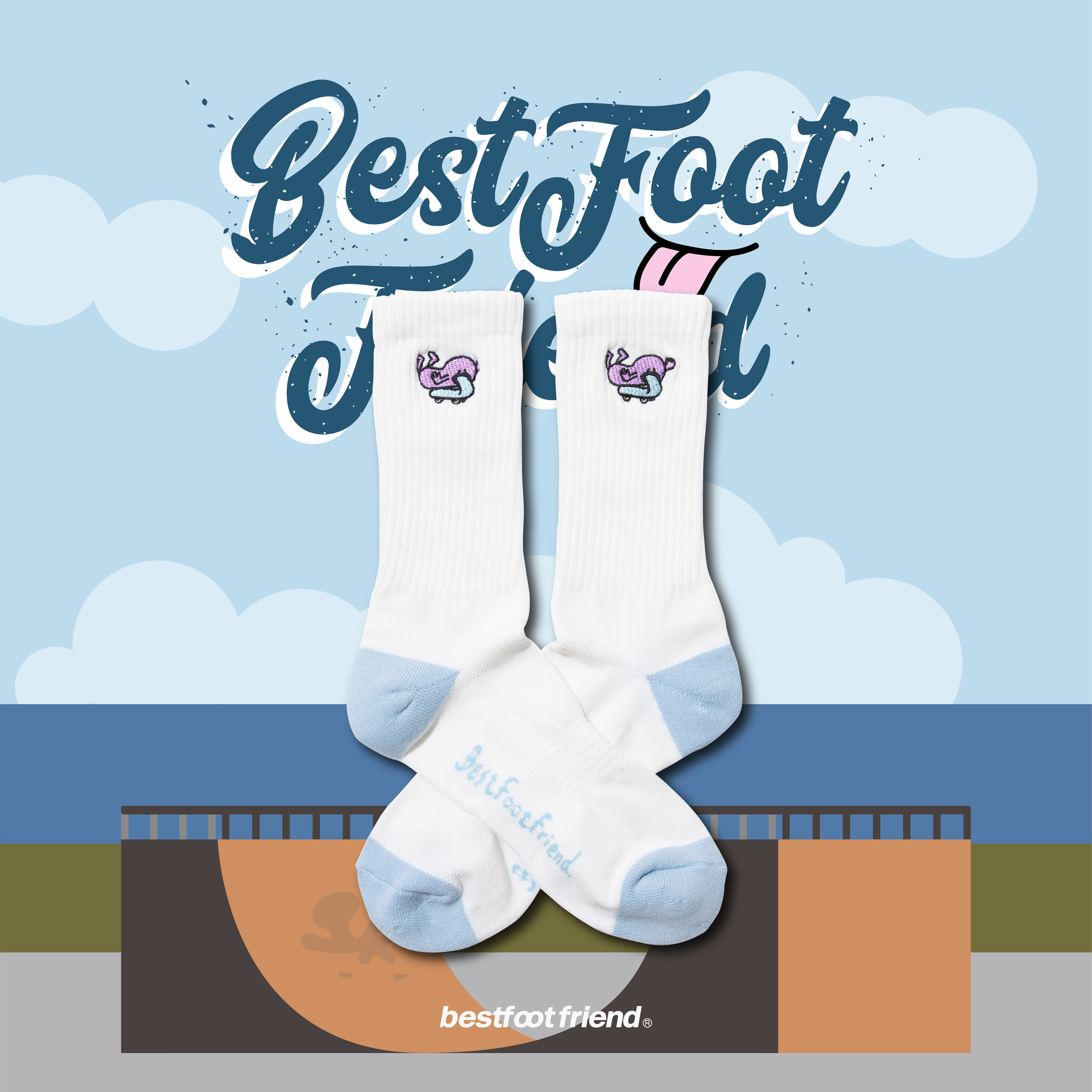 【Focus Store】現貨秒發 BFF Skateboard Monster 滑板怪物 兩色 BF23012