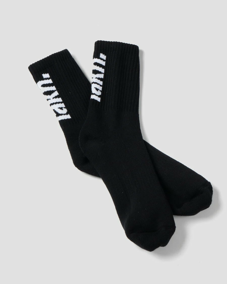[現貨] LAKH Logo Socks | BLACK