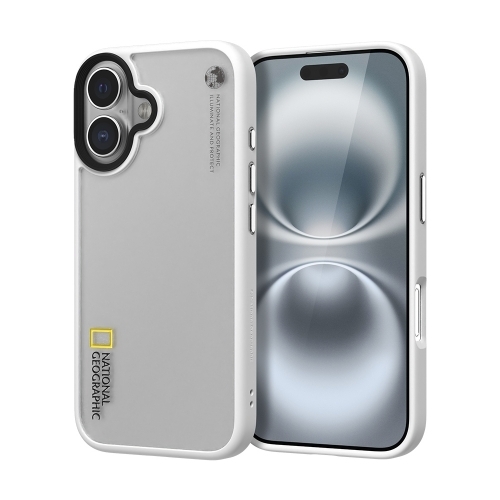 National Geographic - Matte Clear - iPhone 16 Case 國家地理貼身磨砂手機硬殼