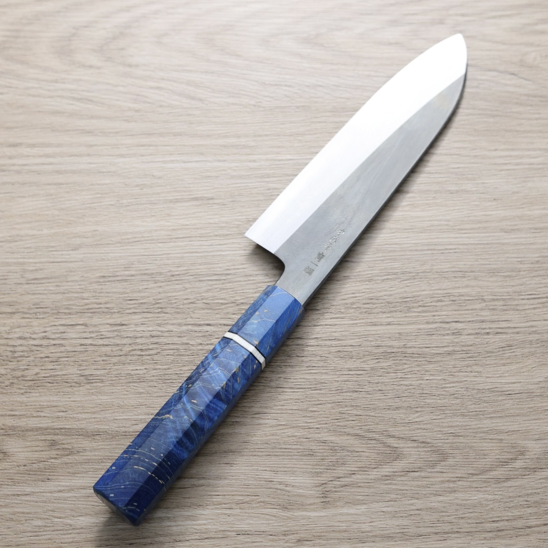 中川悟志x 直人明神　ダマスカス青一鋼　先丸柳刃　330 中川悟志x 直人明神 ダマスカス青一鋼 先丸柳刃 330 original.JPG?