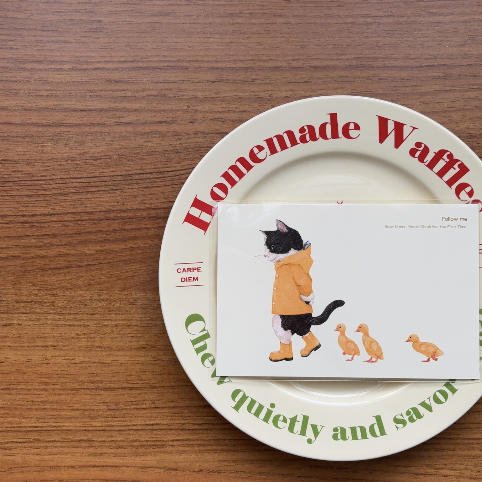 明信片┃跟好囉