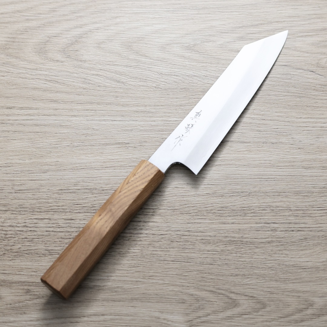 田所真琴 曲背切付牛刀 180mm 銀三鋼