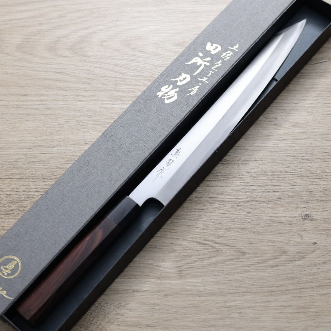 田所真琴 切付柳刃 270mm 銀三鋼