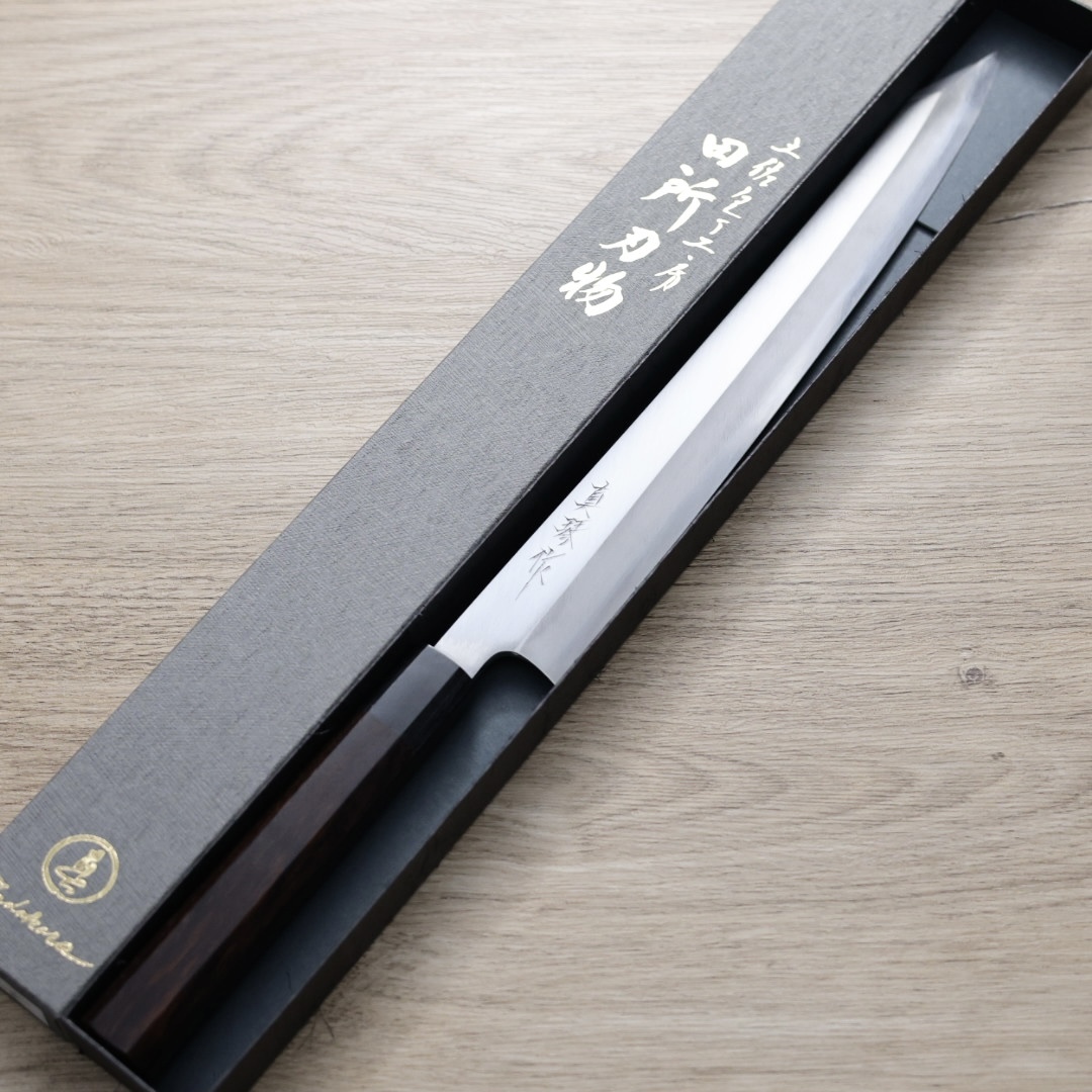 田所真琴 切付柳刃 300mm 銀三鋼