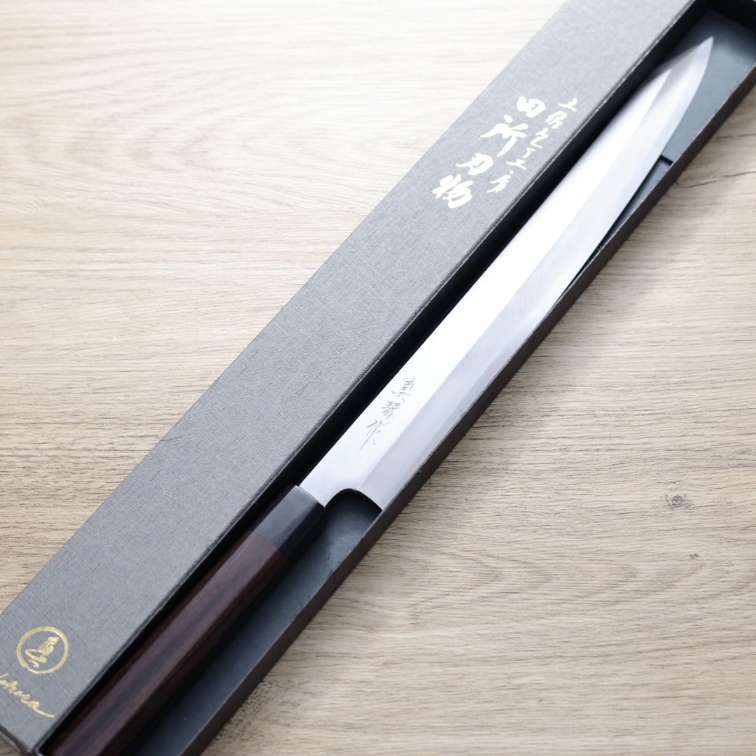 田所真琴 切付柳刃 330mm 銀三鋼