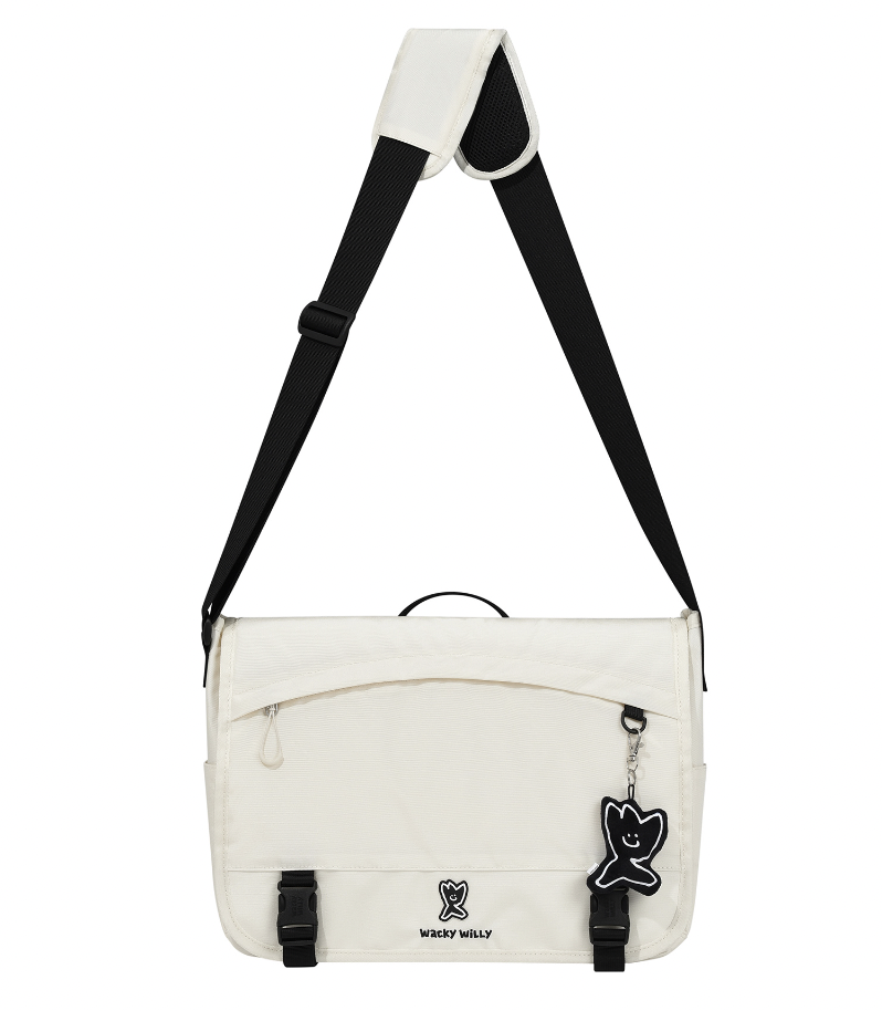 ショルダーバッグ WACKY WILLY Flight messenger bag Wacky W