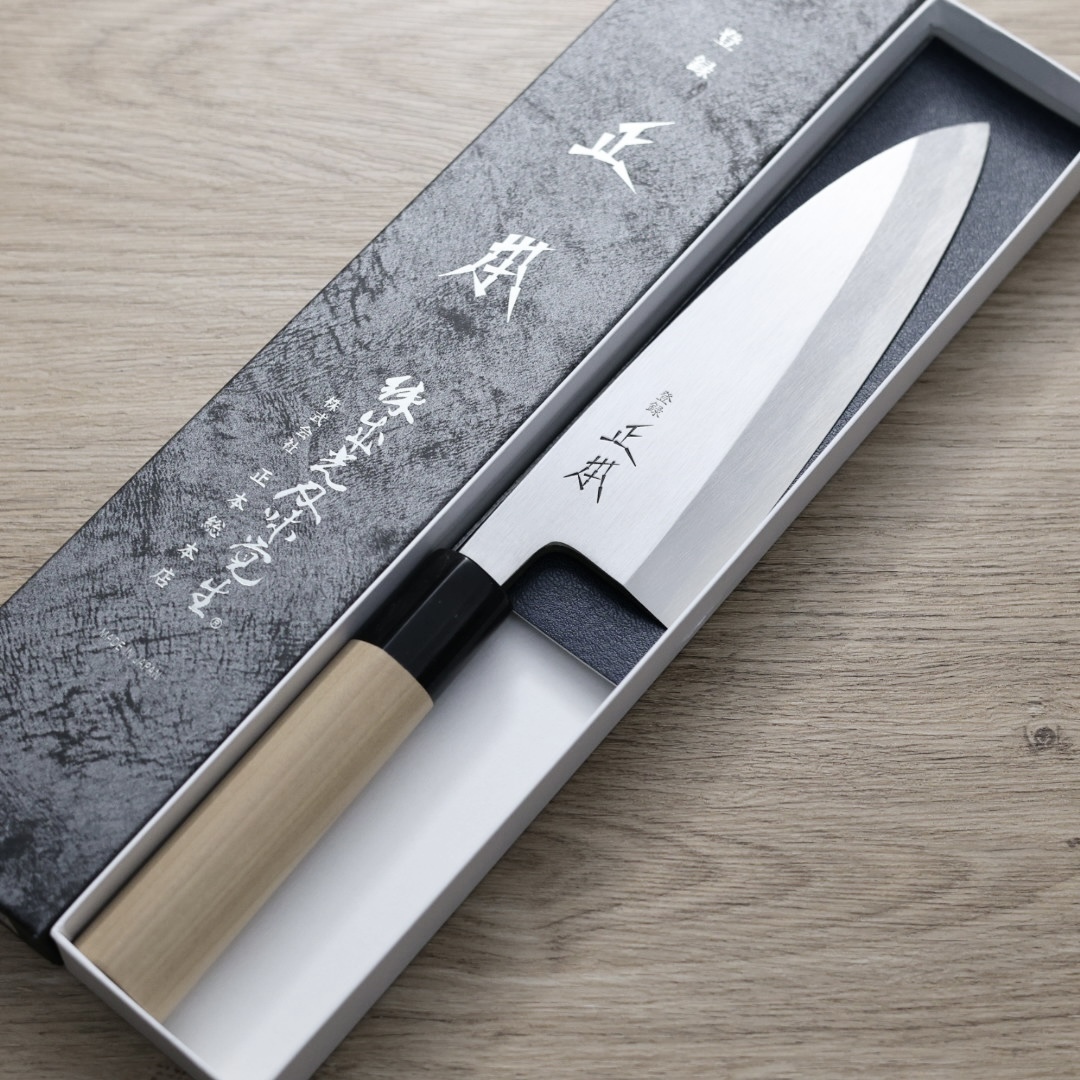 正本總本店霞出刃165mm 白紙鋼