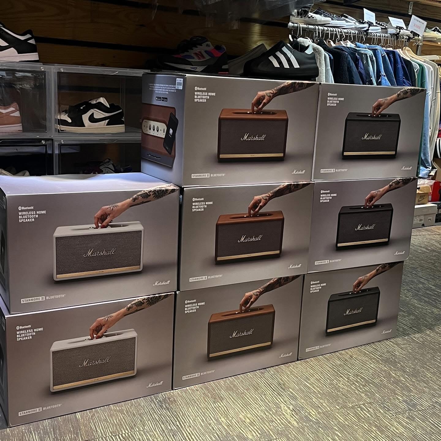 Marshall Stanmore (大) II 二代  音響 大台音響 黑/白/咖啡