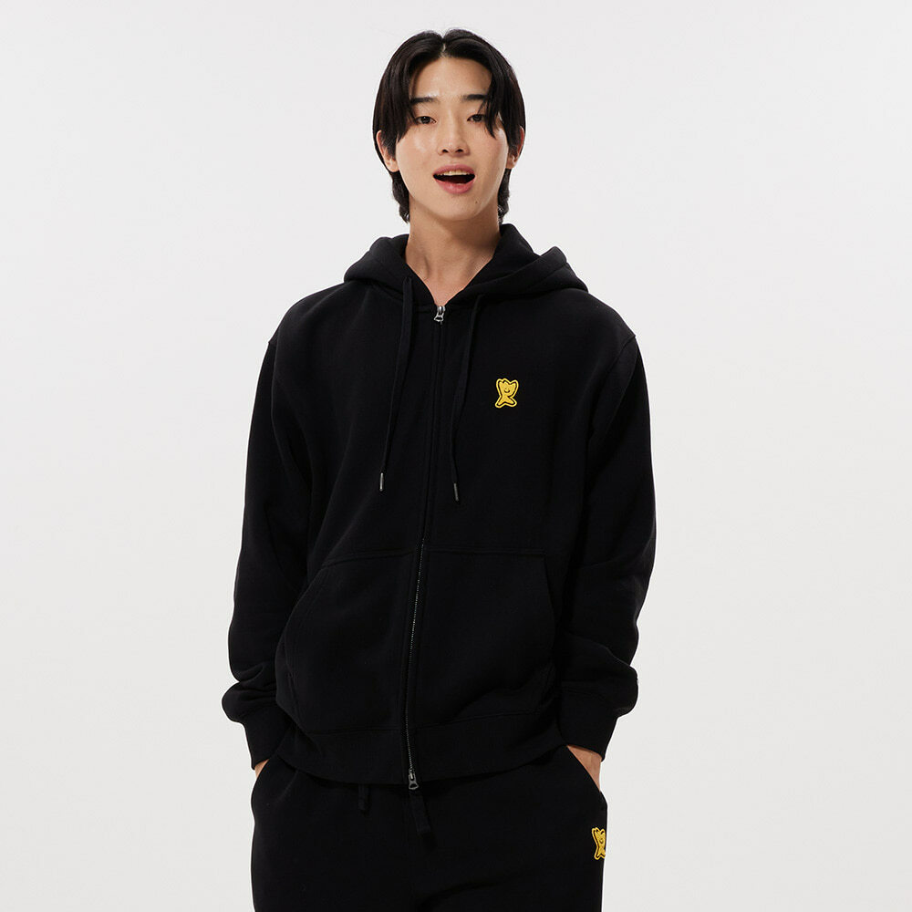 ★Wacky WiLLy★ Signature Kiki Wappen Hoodie Black WACKY WILLY Signature Kiki Wappen Hoodie - Black