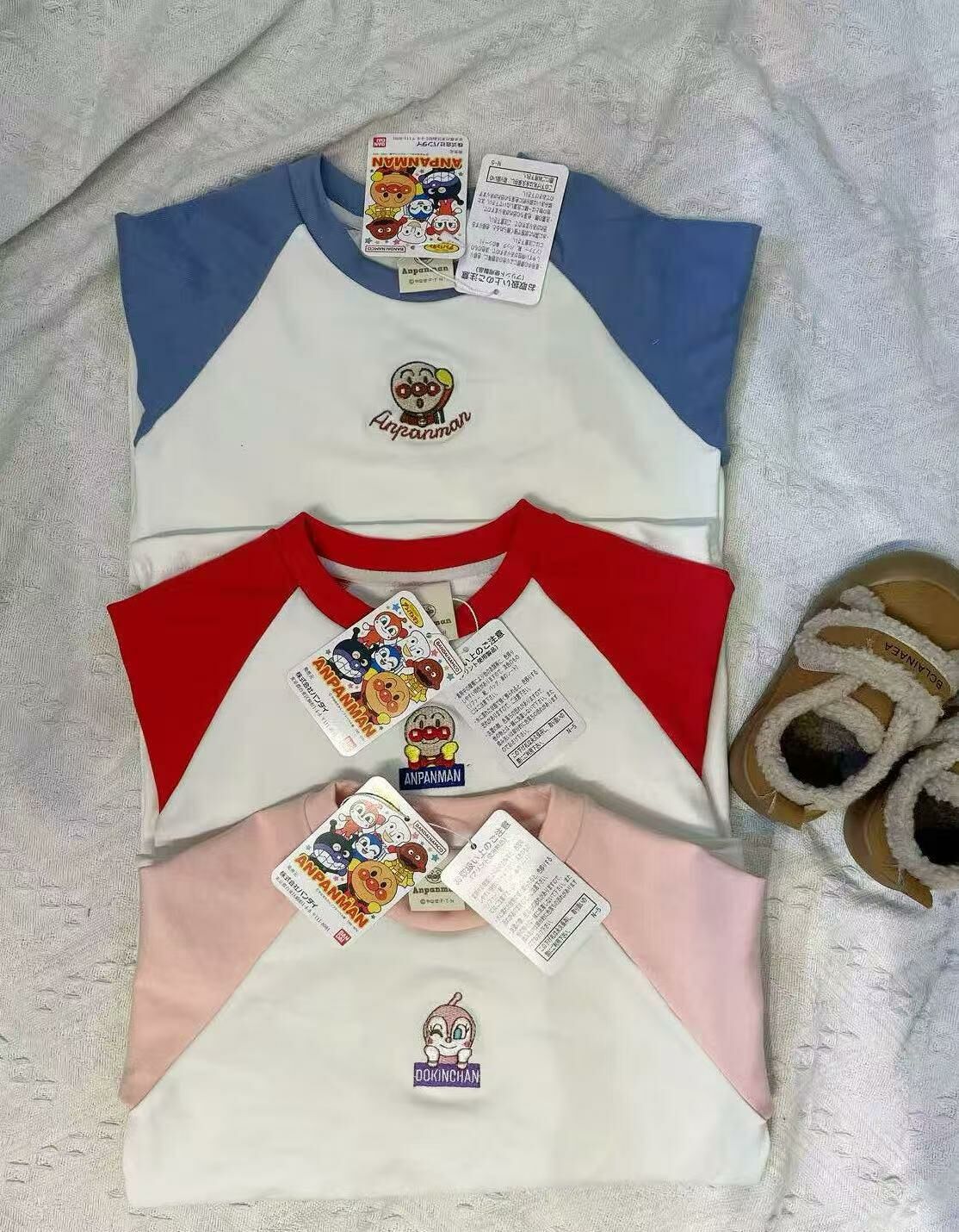 日單 麵包超人春款拉架T恤