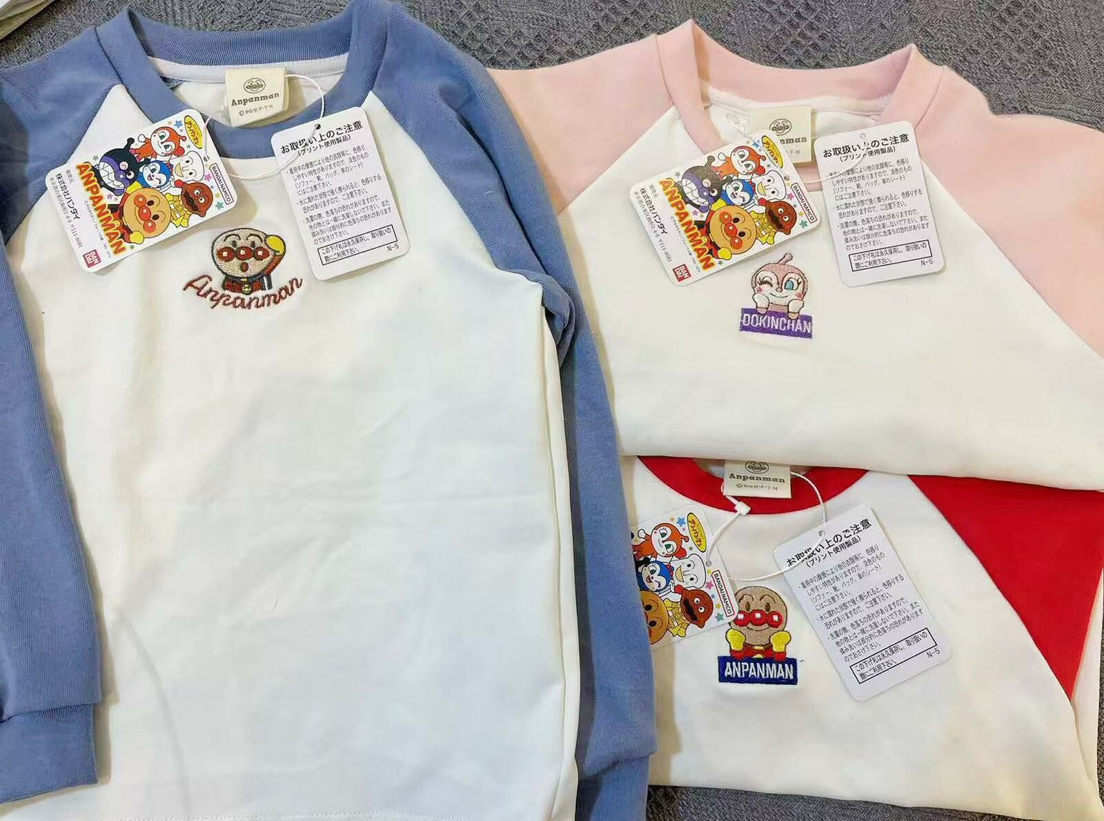 日單 麵包超人春款拉架T恤