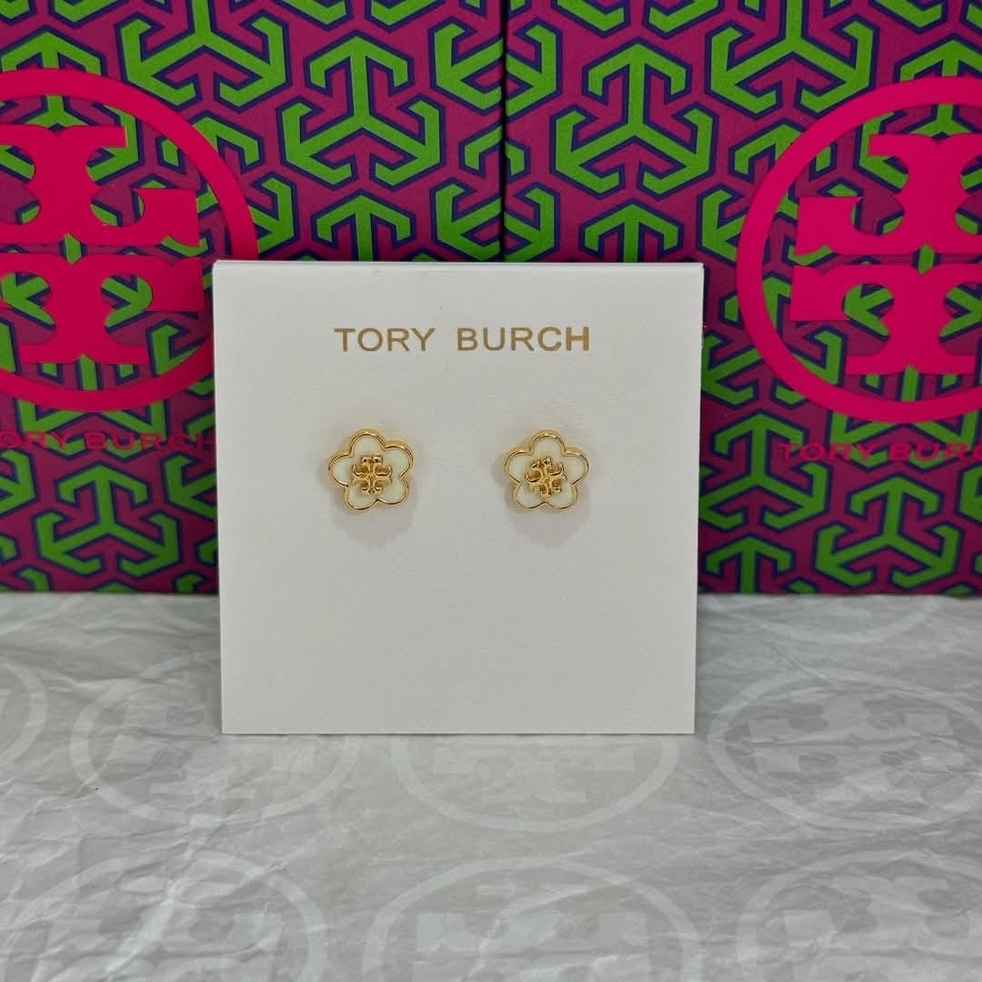 Tory Burch Kira Flower系列首飾