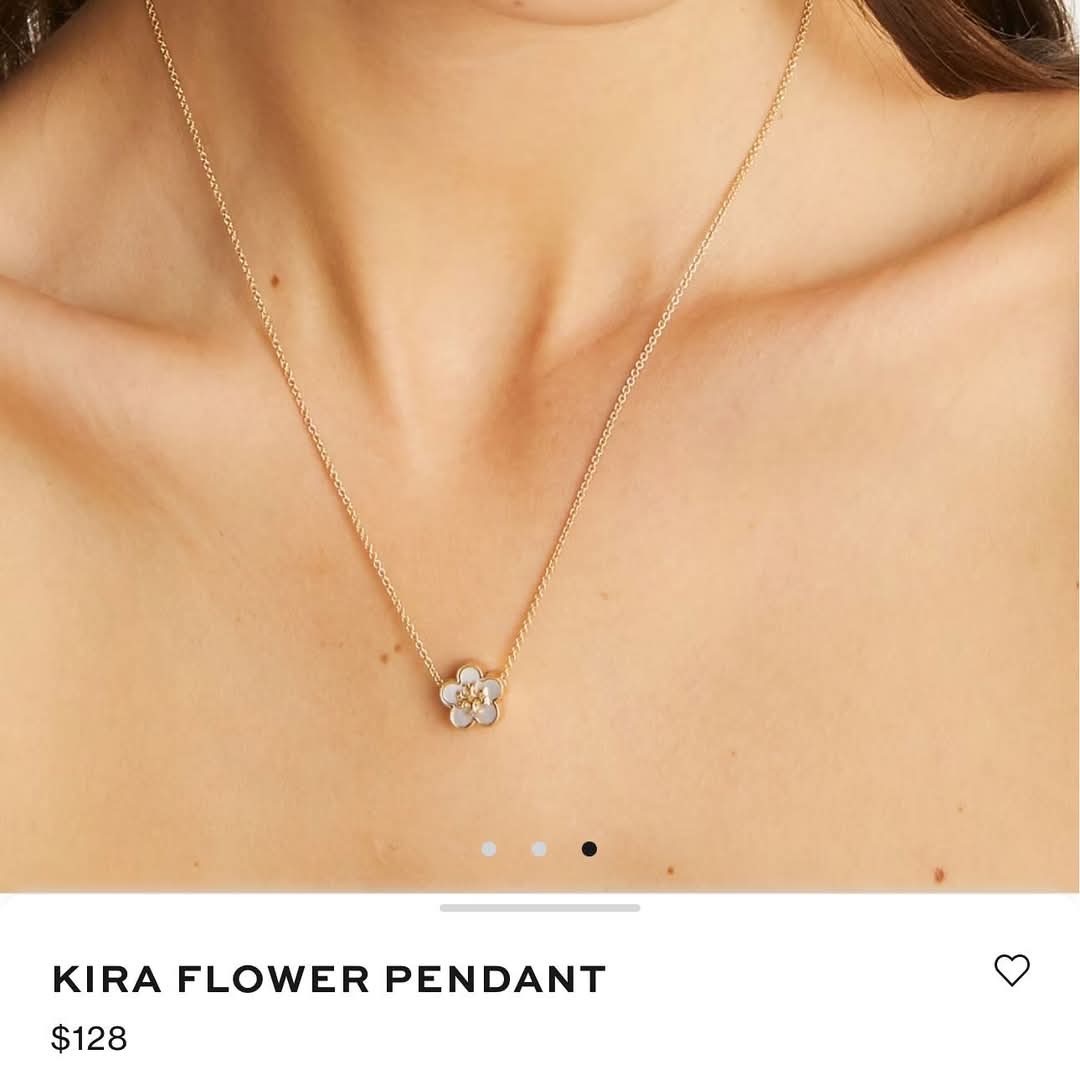 Tory Burch Kira Flower系列首飾