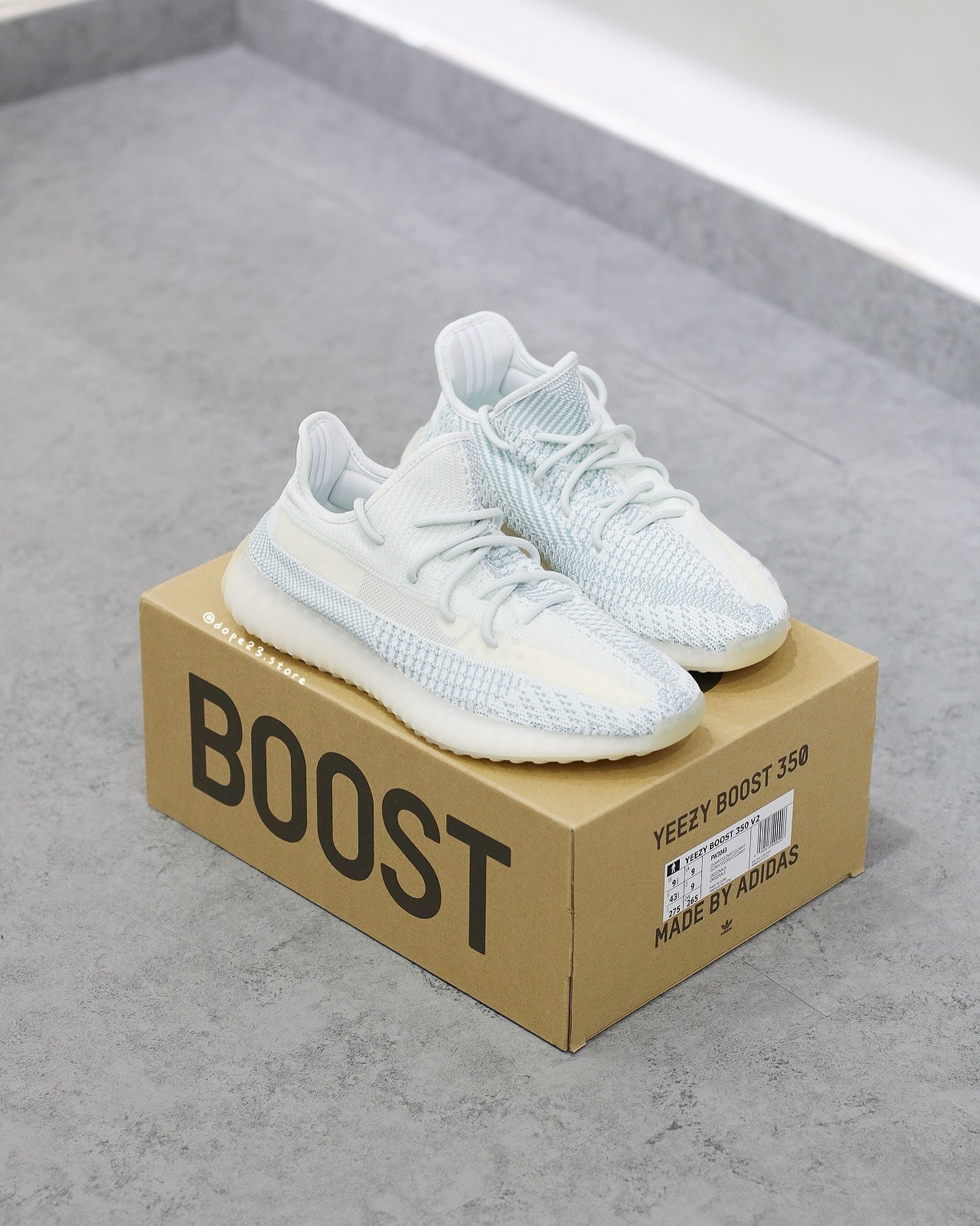 Adidas Yeezy Boost 350 V2 Cloud White (Non-Reflective)  無反光版本 FW3043