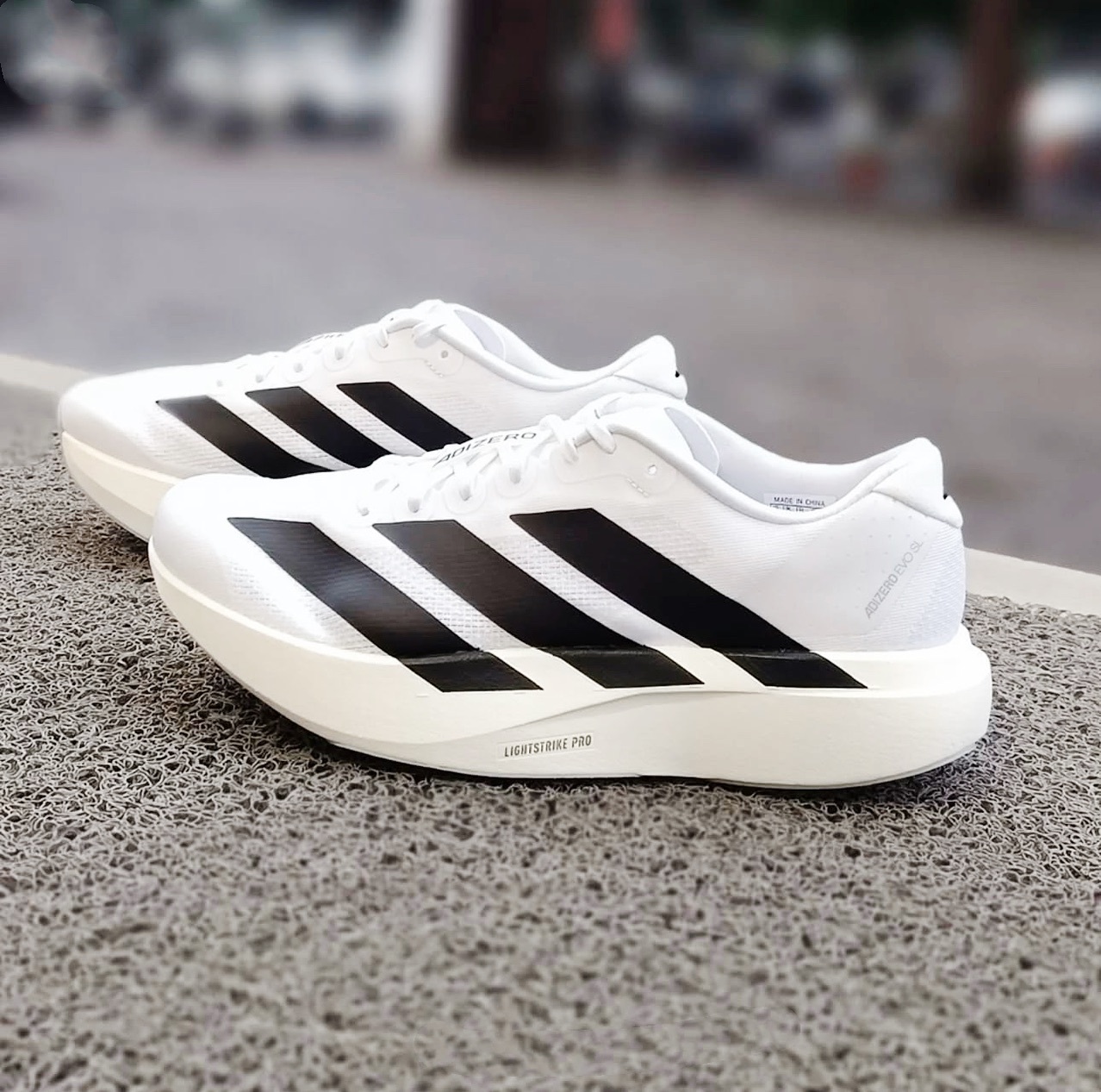 Adidas AdiZero Evo SL White Black 白黑 JH6202