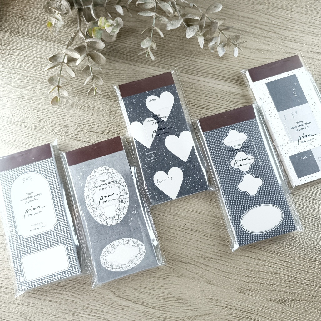 Pion．Layer 可撕便箋本 共五款