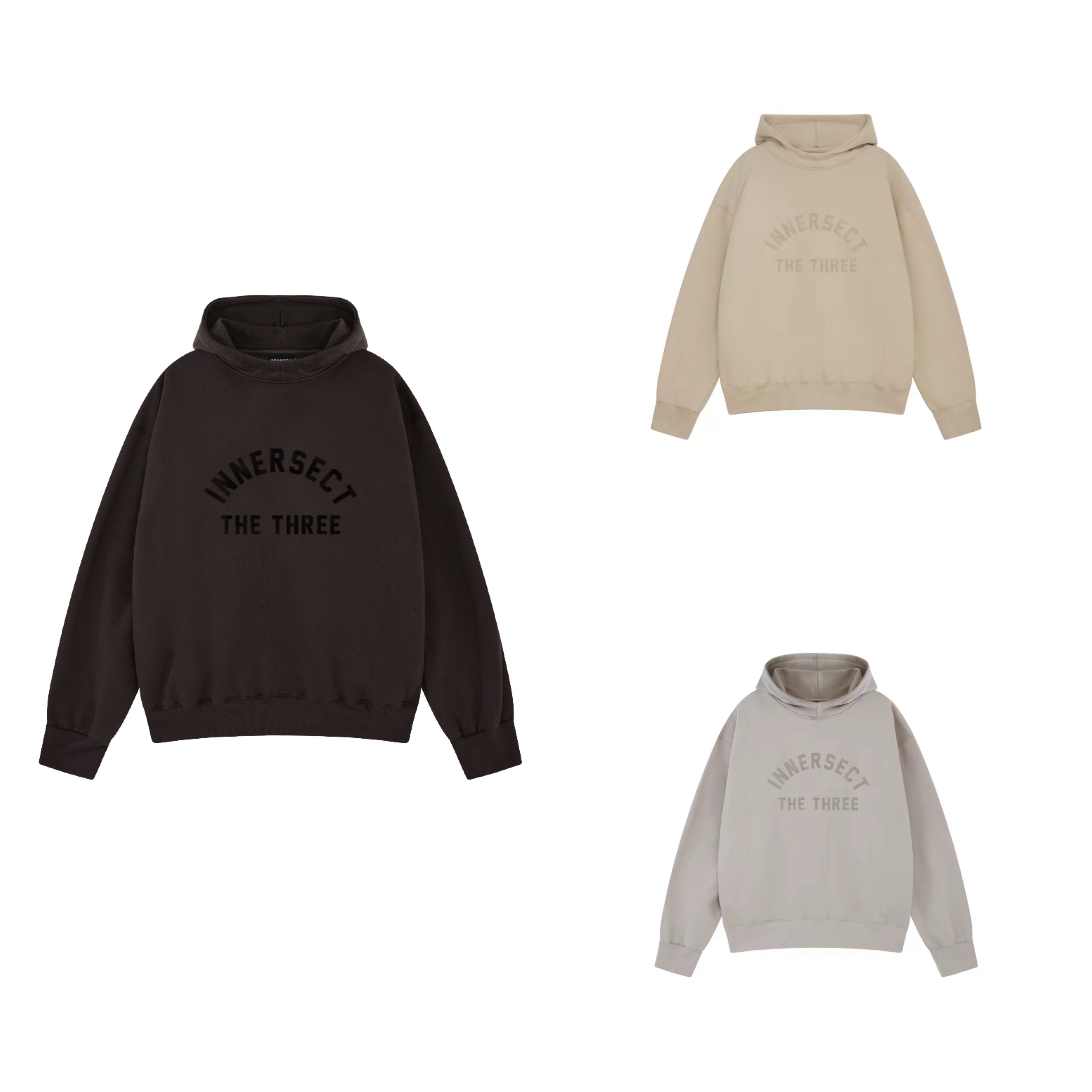 INNERSECT 拱形LOGO 寬鬆 帽T