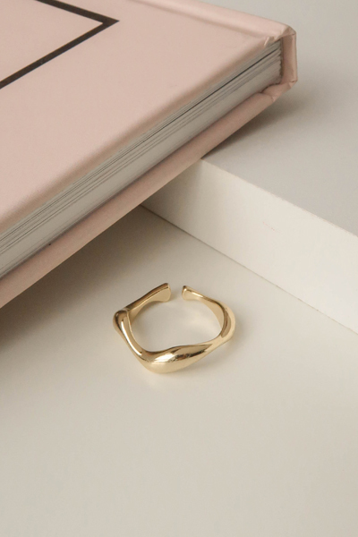 不規則設計可調式戒指