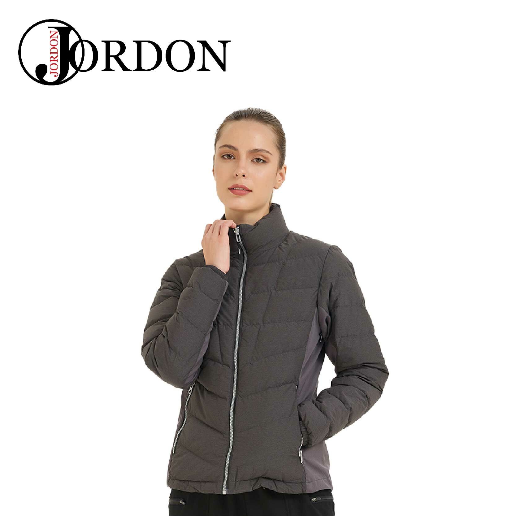 JORDON 橋登 脫袖羽絨外套 女款 (2色) 立領/夾克/女外套/女背心 *02JW456