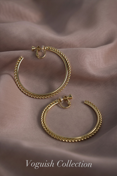 【歐美支線】MY OOTD大C夾式耳環