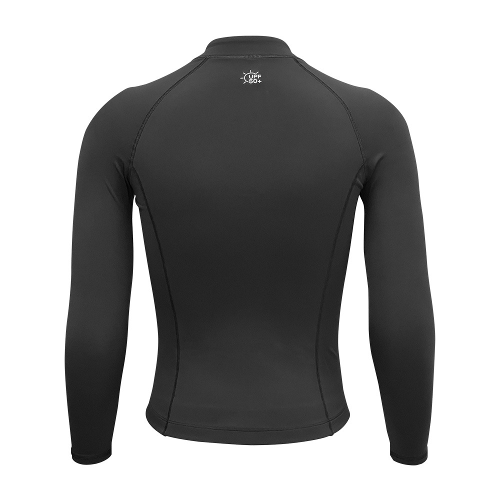 1mm 中性抗水抓毛游泳保暖夾克 - 黑