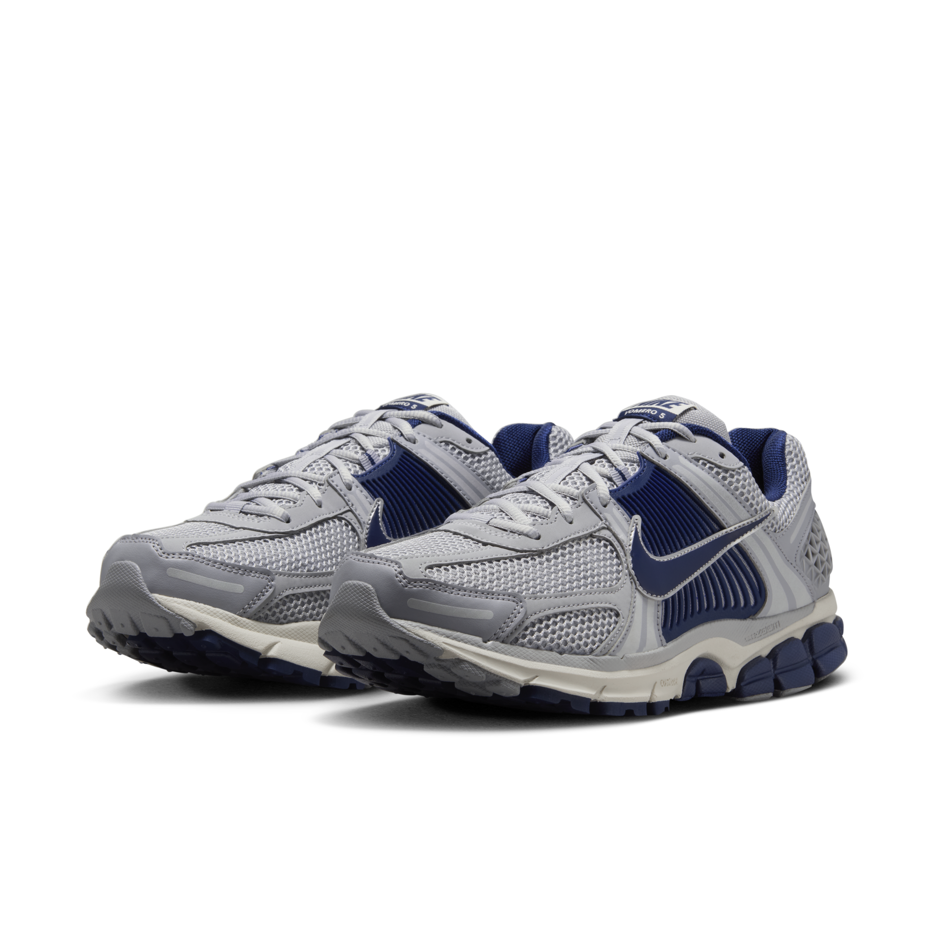 男鞋 NIKE ZOOM VOMERO 5 'Grey Blue' 灰洋基藍 復古 老爹鞋 休閒跑鞋【FB9149-003】