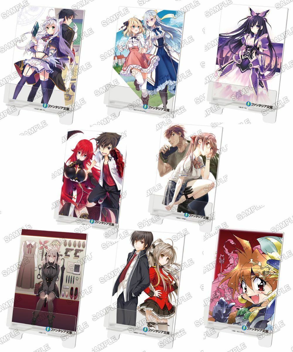 預購-「Fantasia文庫」 A6壓克力多功能立牌 系列 【日本進口精品】