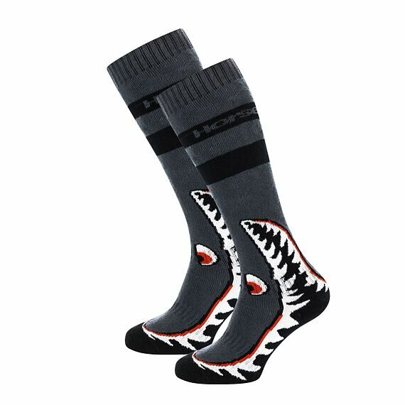 鯊魚男款雪襪_Shark snowboard socks