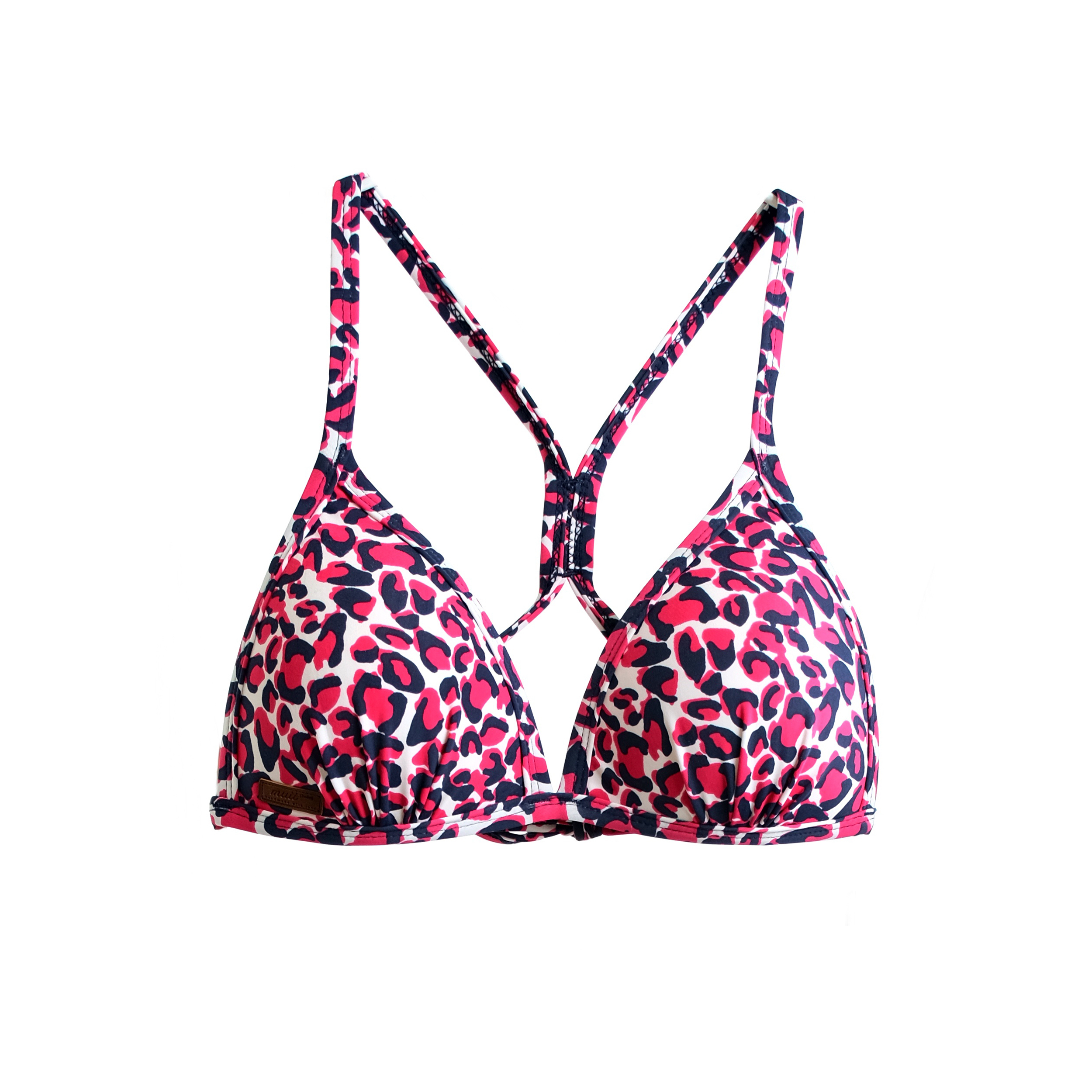 【豹紋系列】UPV 三角美胸綁帶上衣