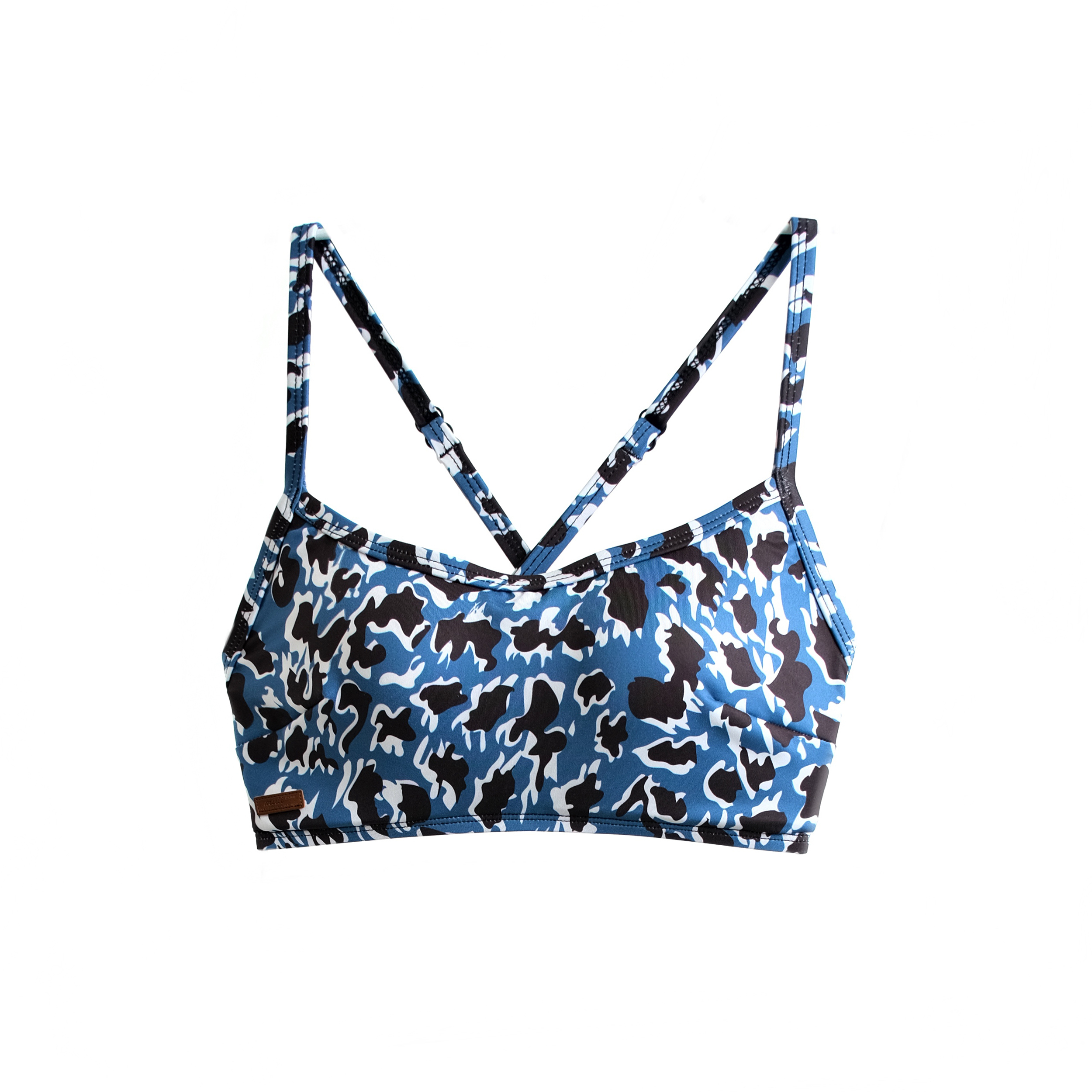 【豹紋系列】TINA 細肩美胸可調式背勾上衣