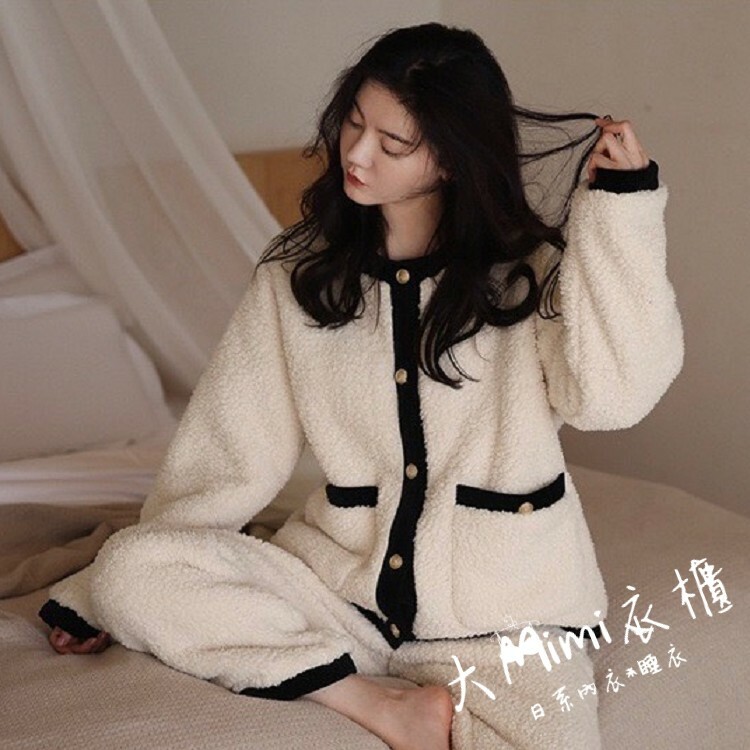 🔥暖呼呼系列-小香風法蘭絨睡衣