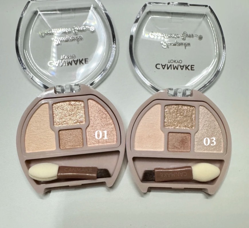 日本 canmake日系水粼粼臥蠶盤