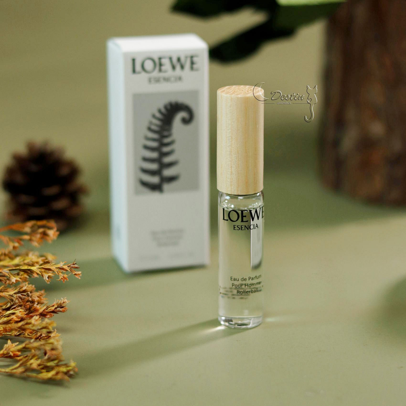 LOEWE 黑色圓舞曲ESENCIA 男性淡香精7.5mL 滾珠瓶Q版香水全新
