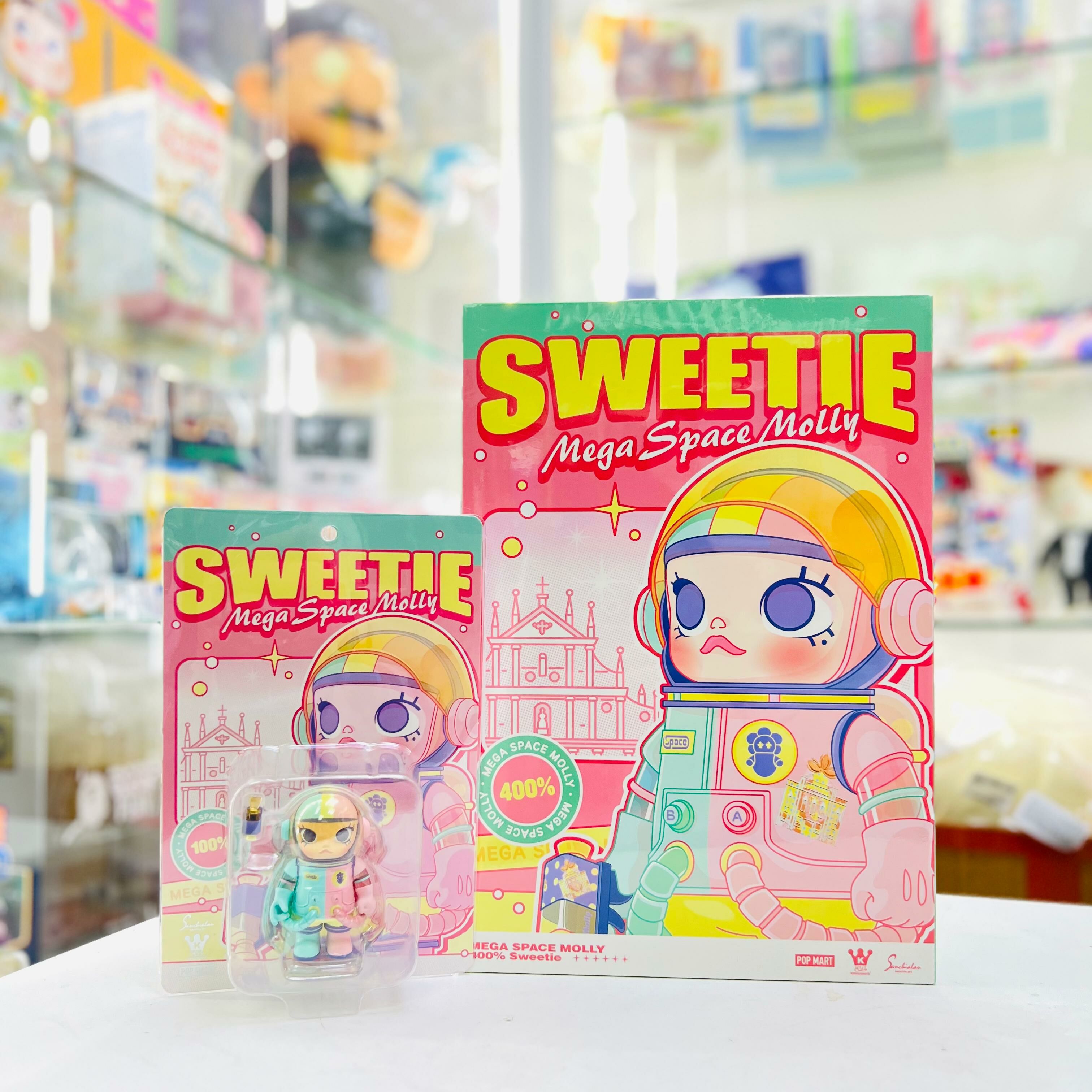 新品❢MEGA コレクション SPACE MOLLY 400% Sweetie POP-MART-x-Sanchia-Lau-