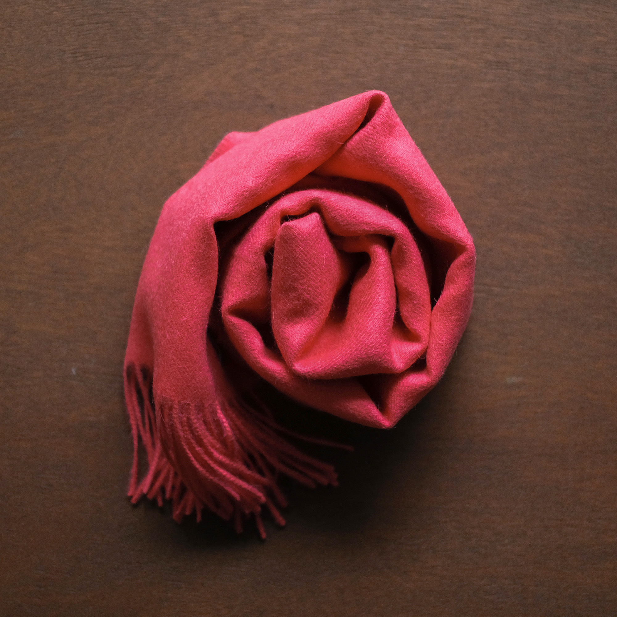 安地斯羊駝圍巾｜山櫻｜秘魯