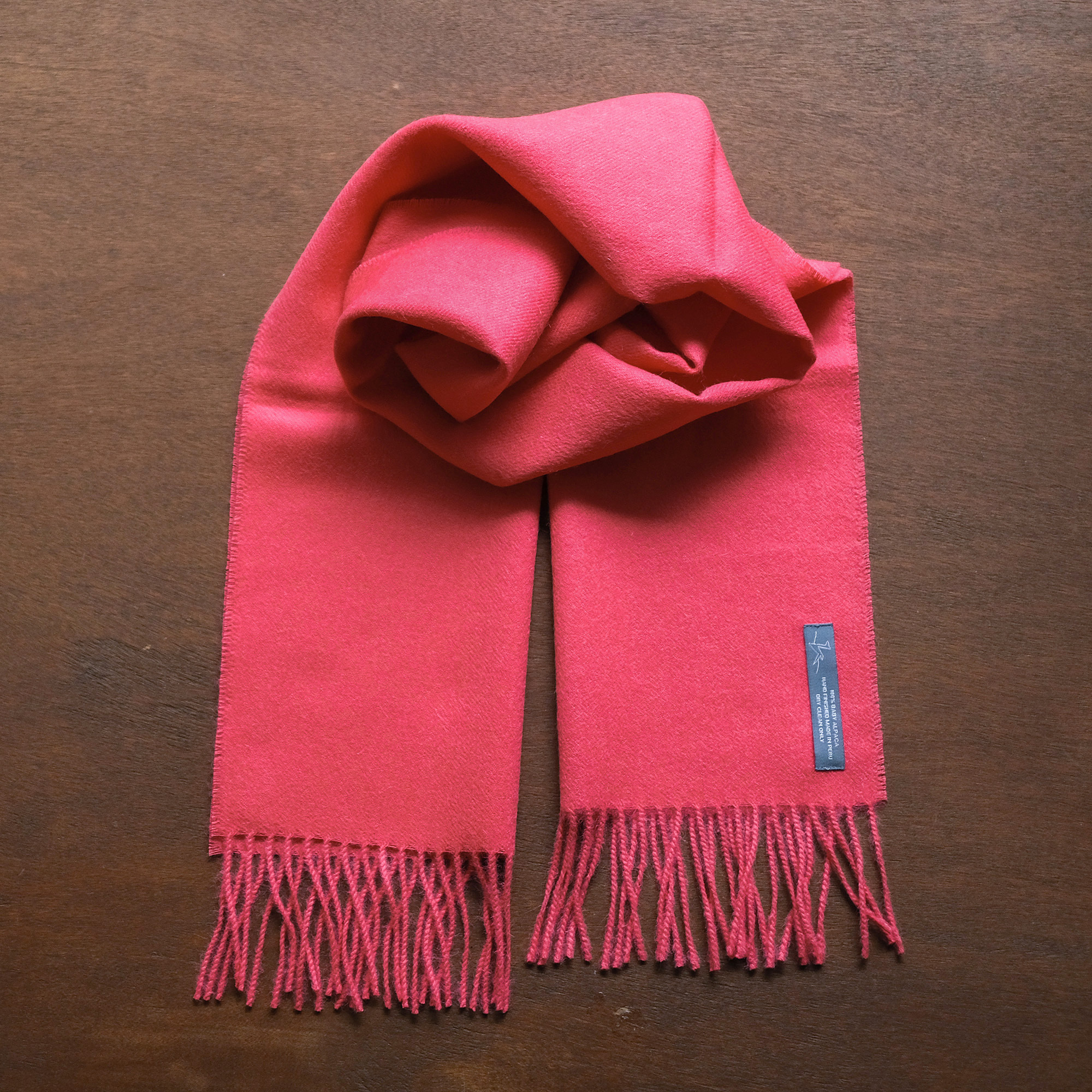 安地斯羊駝圍巾｜山櫻｜秘魯