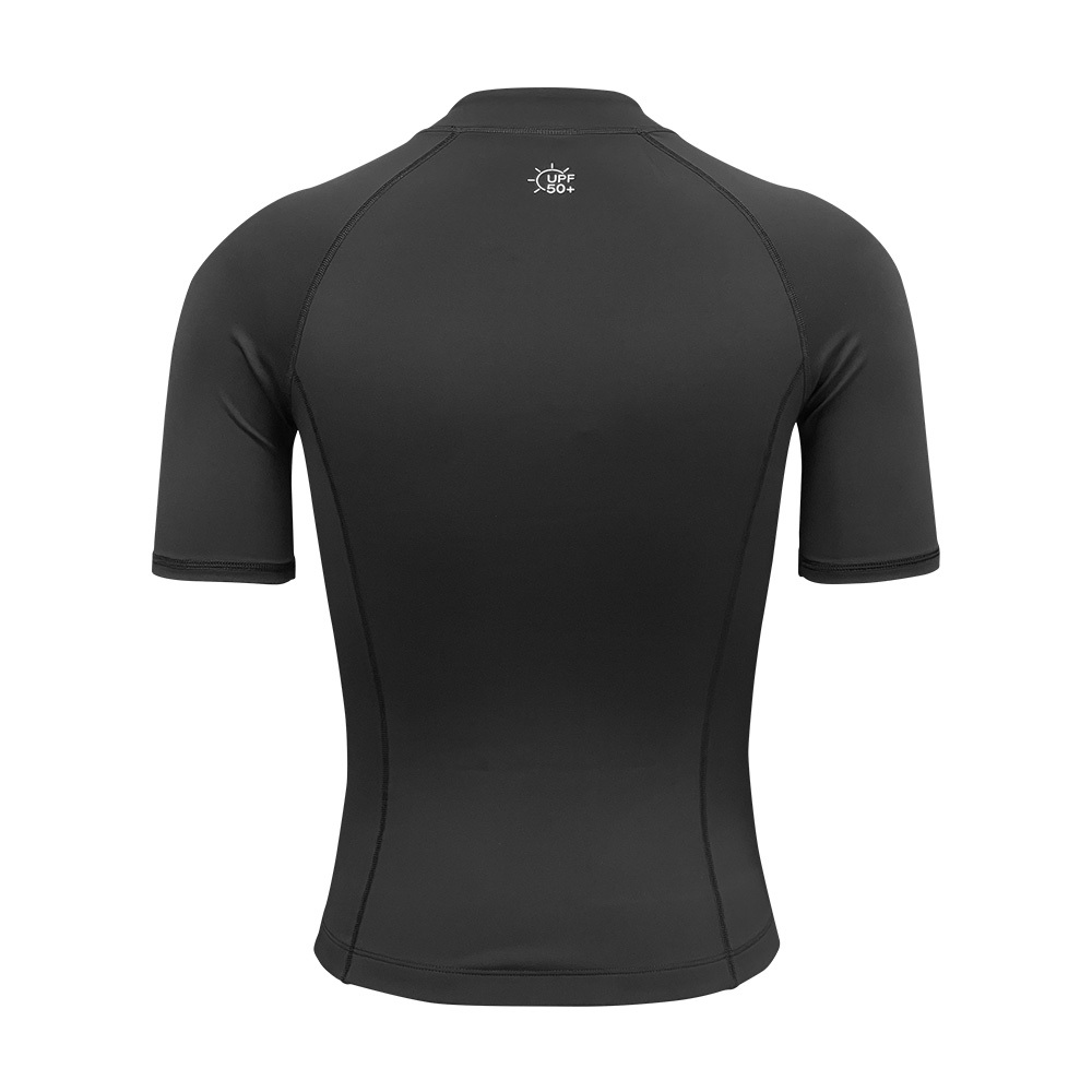 1mm 中性抗水抓毛游泳保暖夾克 - 黑