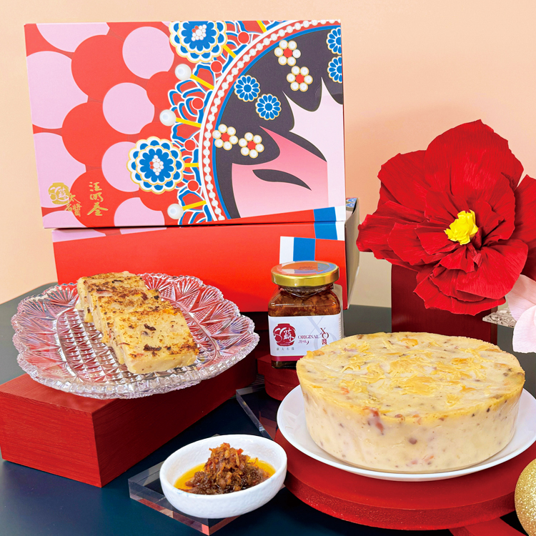 【名醬 承荃】星級糕點賀禮(190gXO醬 + 蘿蔔糕)