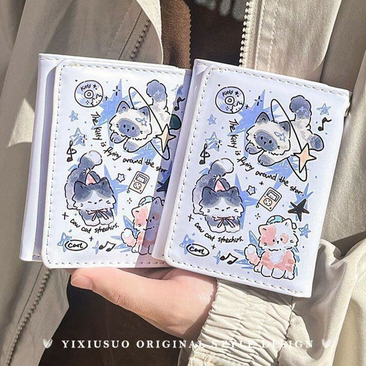 Cat Planet Design Wallet